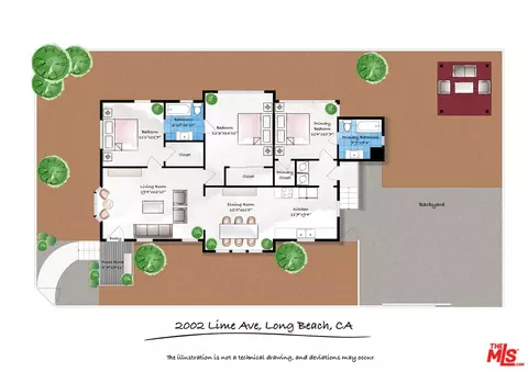 Floorplan - 2002 Lime Ave, Long Beach, CA 90806 photo 1 of 1