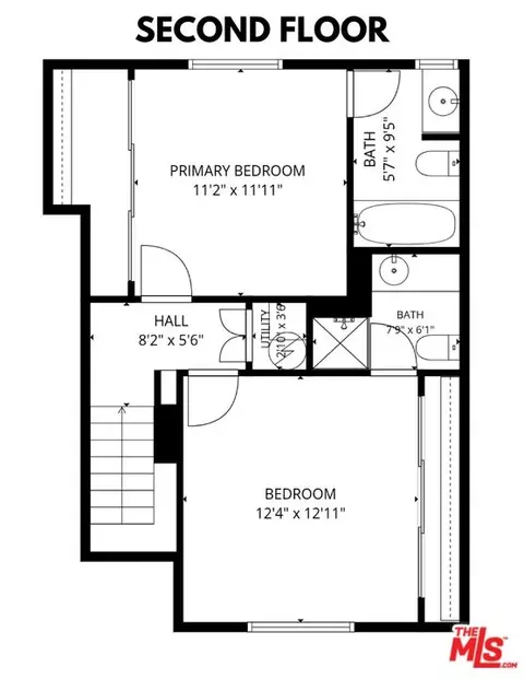 Floorplan - 154 N Meridith Ave #7, Pasadena, CA 91106 photo 2 of 3