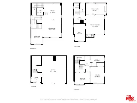 Floorplan - 4112 Vanetta Pl, Studio City, CA 91604 photo 3 of 3