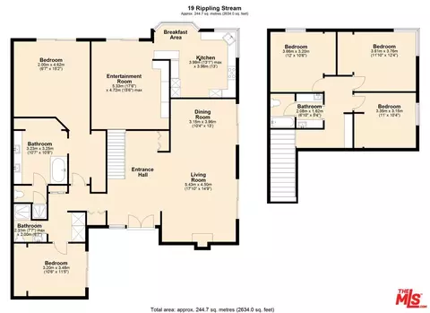 Floorplan - 19 Rippling Strm, Irvine, CA 92603 photo 1 of 1