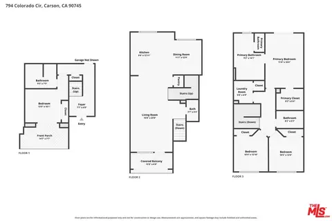 Floorplan - 794 Colorado Cir, Carson, CA 90745 photo 1 of 1
