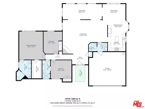Floorplan - 760 Hillside Dr, Solvang, CA 93463 photo 1 of 1