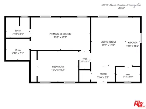 Floorplan - 12045 Rives Ave, Downey, CA 90242 photo 2 of 2