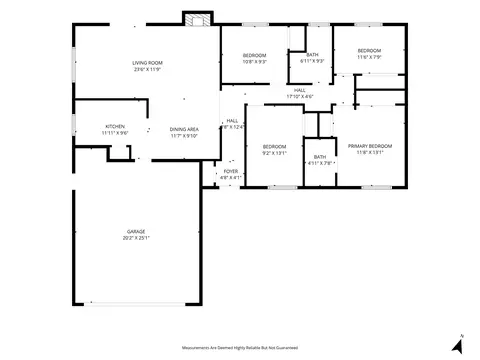 Floorplan - 575 E Thomas St, Oak View, CA 93022 photo 1 of 1