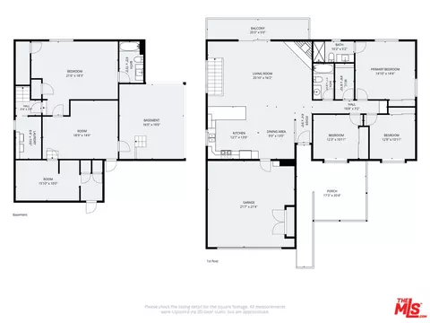 Floorplan - 24612 Bernard Dr, Crestline, CA 92325 photo 1 of 1