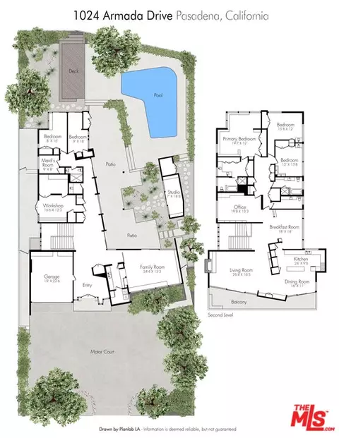 Floorplan - 1024 Armada Dr, Pasadena, CA 91103 photo 1 of 1
