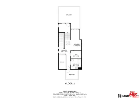 Floorplan - 615 Hampton Dr #B301, Venice, CA 90291 photo 2 of 2