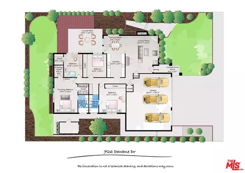 Floorplan - 726 Dewane Dr, El Cajon, CA 92020 photo 1 of 1