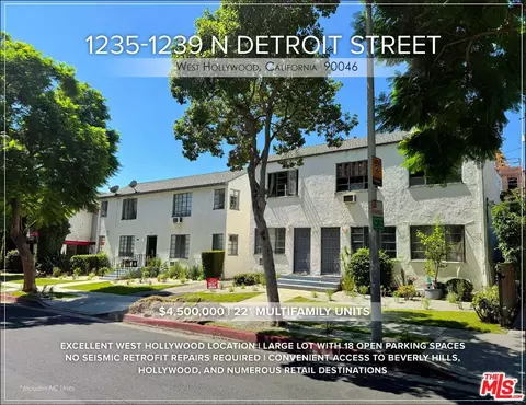1235 N Detroit St, West Hollywood, CA 90046