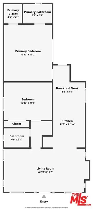 Floorplan - 512 E Tujunga Ave, Burbank, CA 91501 photo 1 of 1