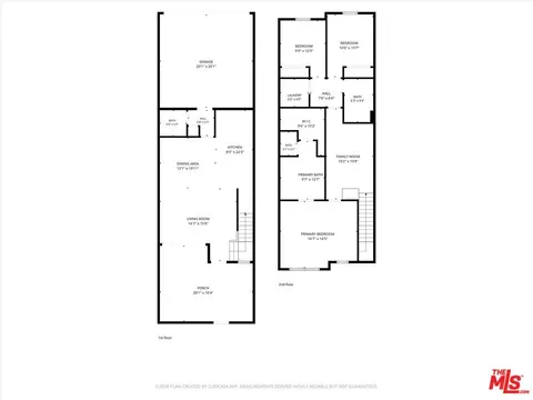 Floorplan - 2431 Birchknoll Ct #2, Simi Valley, CA 93063 photo 2 of 3