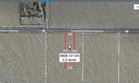 2 36 Acres Hwy 62 E Of Copper Mesa Rd, Joshua Tree, CA 92252