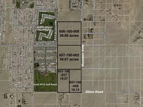 114 Acres Dillon Moutain Vw, Desert Hot Springs, CA 92241