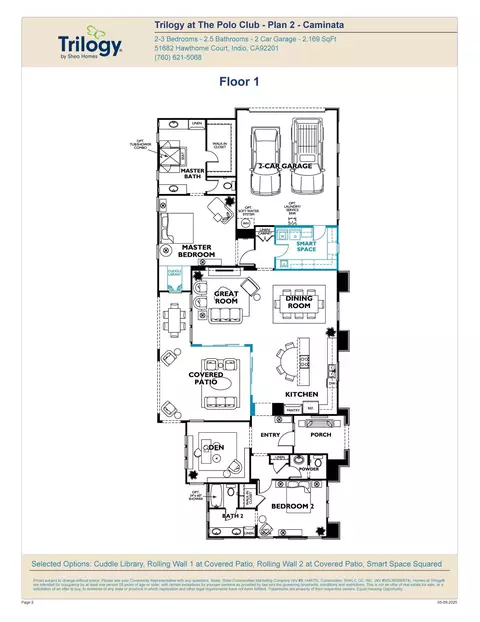 Floorplan - 51660 Hawthorne Ct, Indio, CA 92201 photo 1 of 1