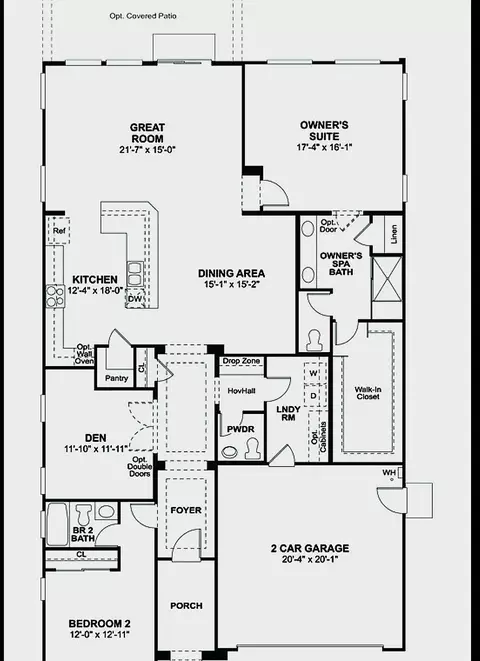 Floorplan - 85549 Veneto Ln, Indio, CA 92203 photo 1 of 1