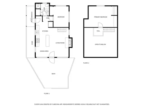 Floorplan - 52646 Chickadee Ln, Idyllwild, CA 92549 photo 1 of 1