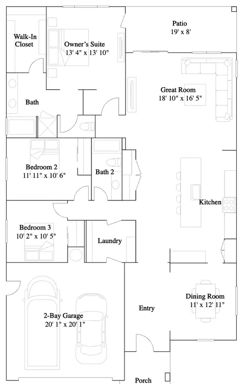 Floorplan - 39613 Taffala Dr, Indio, CA 92203 photo 1 of 1