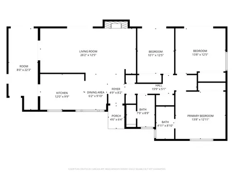Floorplan - 7504 Balsa Ave, Yucca Valley, CA 92284 photo 1 of 1