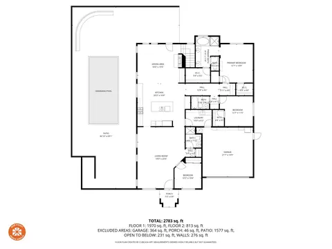 Floorplan - 80510 Denton Dr, Indio, CA 92203 photo 2 of 6