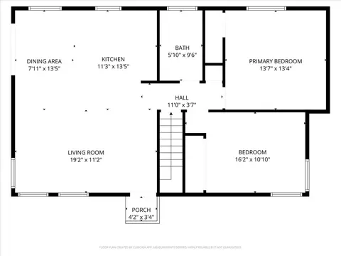 Floorplan - 465 Wabash Ln, Sugarloaf, CA 92386 photo 2 of 6