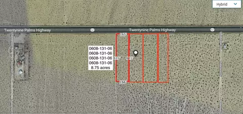 8 75 Acres Hwy 62 East Of Sawanson Rd, Joshua Tree, CA 92252