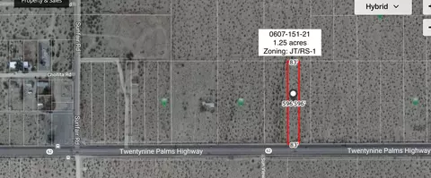 1 25 Acres Hwy 62 Near Sunfair Rd, Joshua Tree, CA 92252