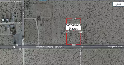 5 Acres On Hwy 62 Near Sunfair Rd, Joshua Tree, CA 92252