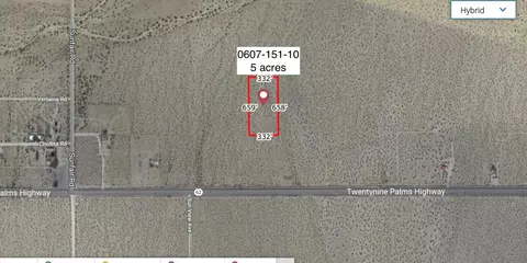 5 Acres Near Hwy 62 And Sunfair Rd, Joshua Tree, CA 92252