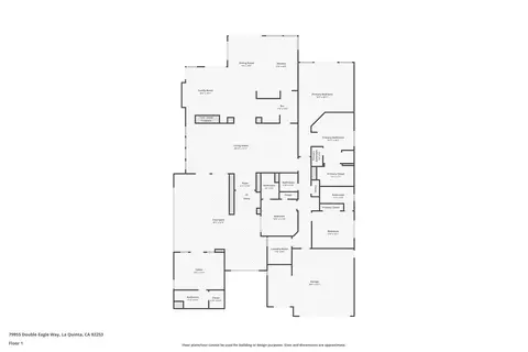 Floorplan - 79955 Double Eagle Way, La Quinta, CA 92253 photo 2 of 2