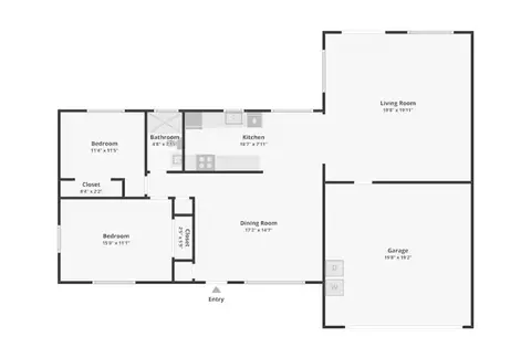 Floorplan - 7092 Mohawk Trl, Yucca Valley, CA 92284 photo 1 of 1