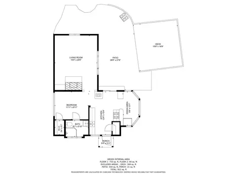 Floorplan - 53226 Overlook Dr, Idyllwild, CA 92549 photo 2 of 2