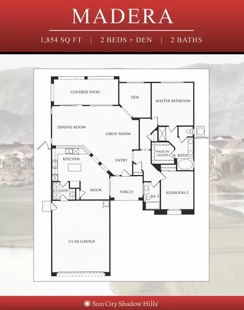 Floorplan - 39663 Camino Templado, Indio, CA 92203 photo 1 of 1