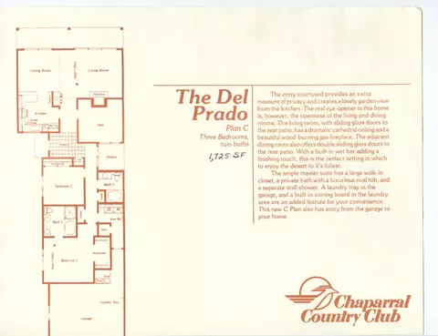 Floorplan - 44 Maximo Way, Palm Desert, CA 92260 photo 1 of 1