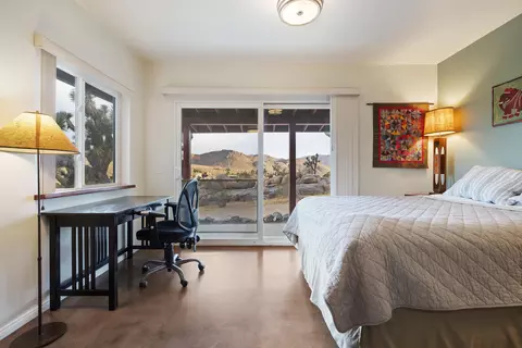 Bedroom - 8427 Rock Haven Rd, Joshua Tree, CA 92252 photo 8 of 10