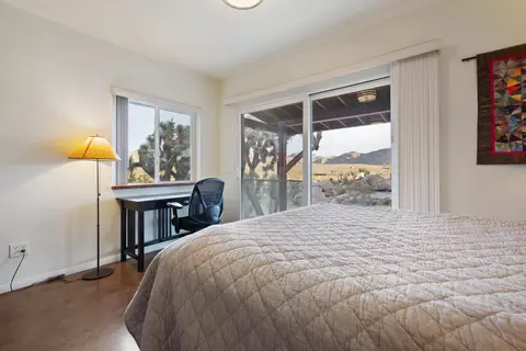 Bedroom - 8427 Rock Haven Rd, Joshua Tree, CA 92252 photo 9 of 10