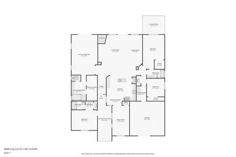 Floorplan - 83286 Long Cove Dr, Indio, CA 92203 photo 1 of 1