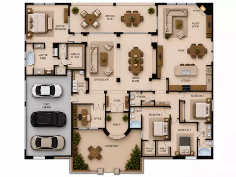 Floorplan - 49578 Colorado St, Indio, CA 92201 photo 1 of 2