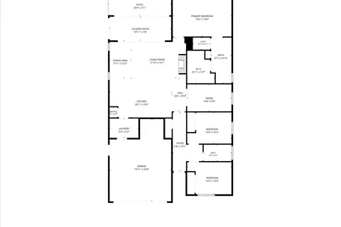 Floorplan - 82460 Crane Dr, Indio, CA 92201 photo 1 of 2