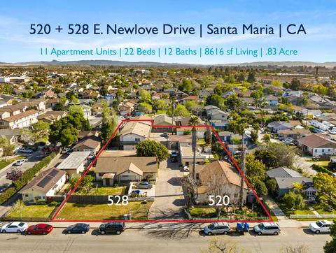 520 E 528 E Newlove Dr, Santa Maria, CA 93454