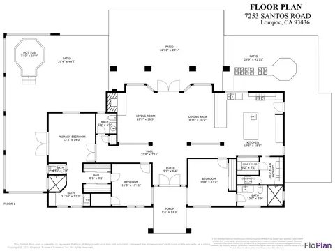 Floorplan - 7253 Santos Rd, Lompoc, CA 93436 photo 1 of 1