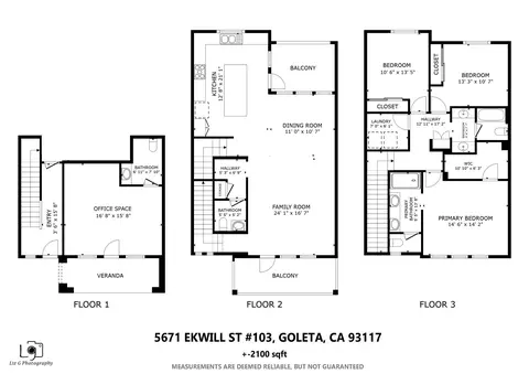 Floorplan - 5671 Ekwill St #103, Goleta, CA 93117 photo 1 of 1