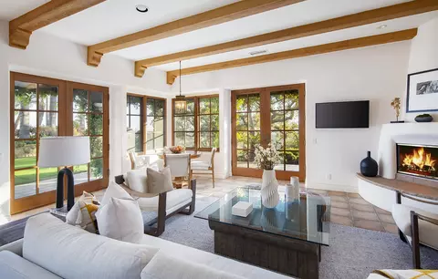 Living - 2220 Bella Vista Dr, Montecito, CA 93108 photo 7 of 8