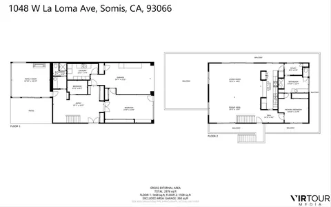 Floorplan - 1048 E La Loma Ave, Somis, CA 93066 photo 3 of 3