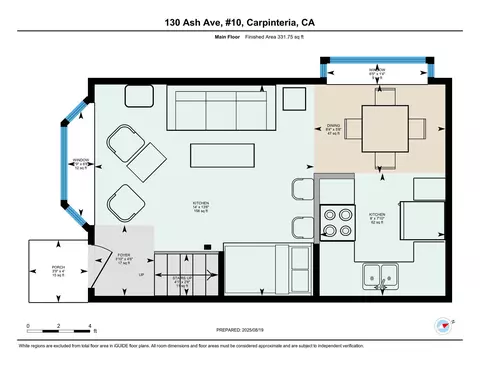 Floorplan - 130 Ash Ave #10, Carpinteria, CA 93013 photo 1 of 2