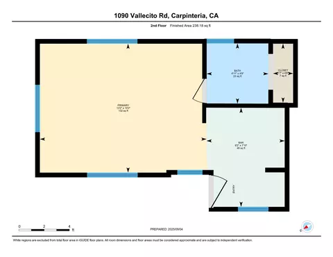Floorplan - 1090 Vallecito Rd, Carpinteria, CA 93013 photo 2 of 2