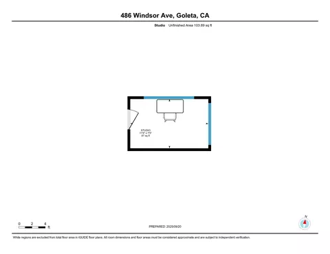 Floorplan - 486 Windsor Ave, Goleta, CA 93117 photo 2 of 2