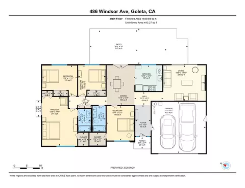 Floorplan - 486 Windsor Ave, Goleta, CA 93117 photo 1 of 2