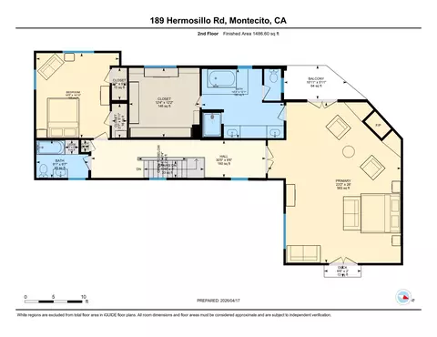 Floorplan - 189 Hermosillo Rd, Montecito, CA 93108 photo 2 of 3