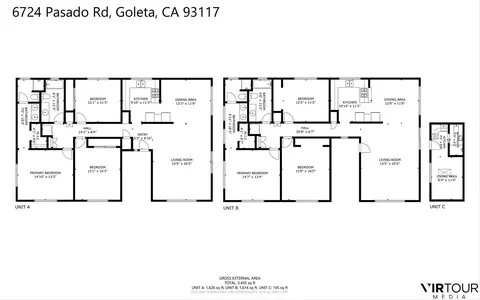 Floorplan - 6724 Pasado Rd, Goleta, CA 93117 photo 1 of 1