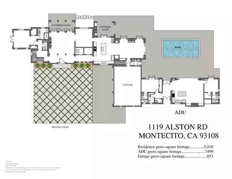 Floorplan - 1119 Alston Rd, Montecito, CA 93108 photo 1 of 4